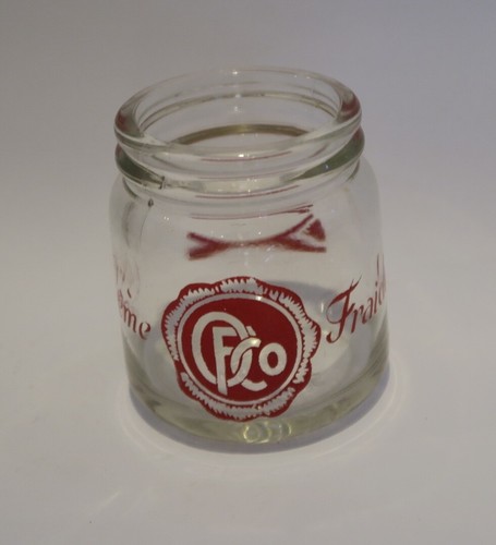 Ancien pot yaourt - , ofco