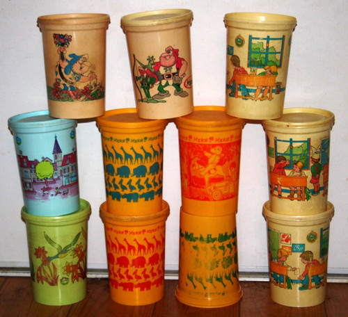 Ancien pot yaourt yoplait - 11,