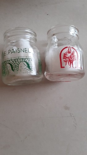 Ancien pot yaourt - ancien,
