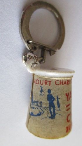 Porte clé vintage pot - porte,