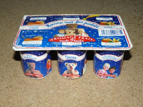 Barquette pot yaourt vide - pot,