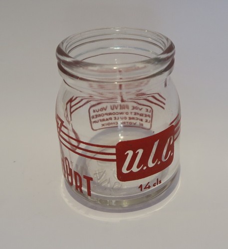 Ancien pot yaourt ulc variante - pot,