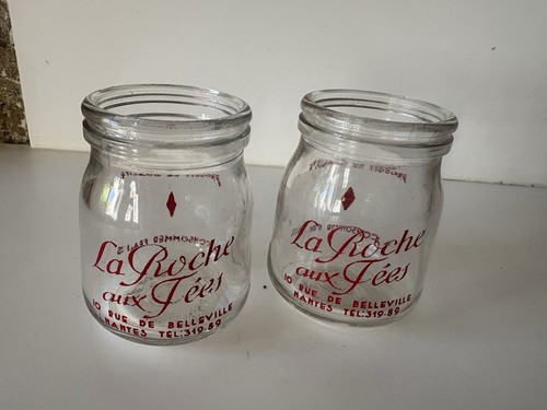 Anciens pots yaourt - pots, a